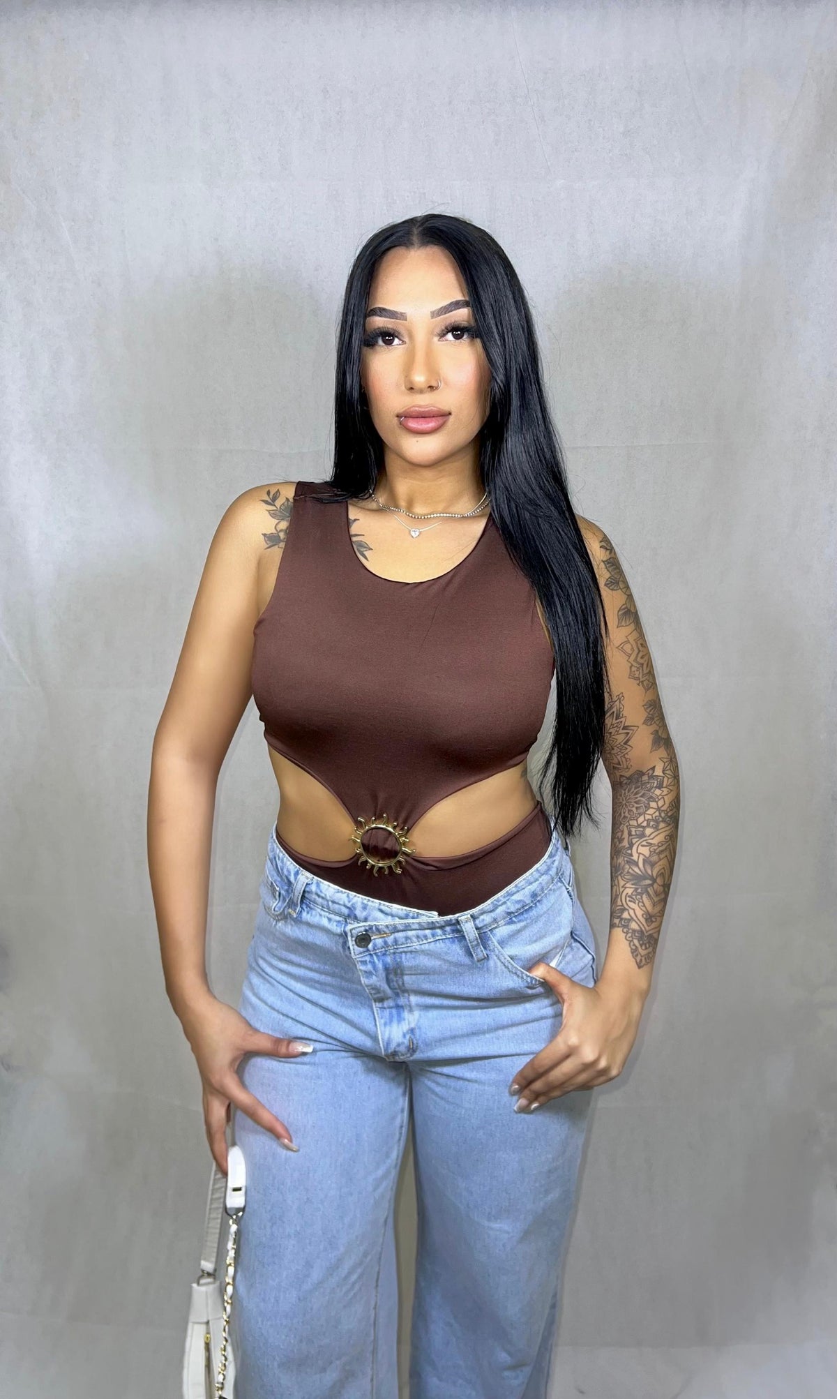 Body Costa Aberta Feminino - Sol