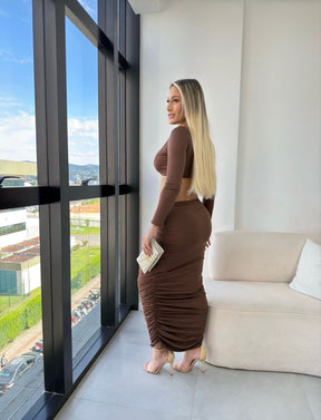 Conjunto Saia Longa Feminino - Duda