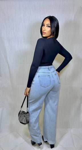 Body Feminino Manga Longa - Lara